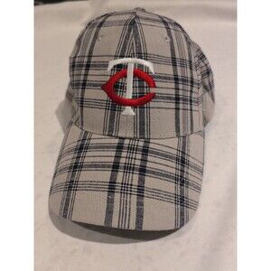 BEAUTIFUL Minnesota Twins 2012 Plaid DQ SGA Adult One Size Hat